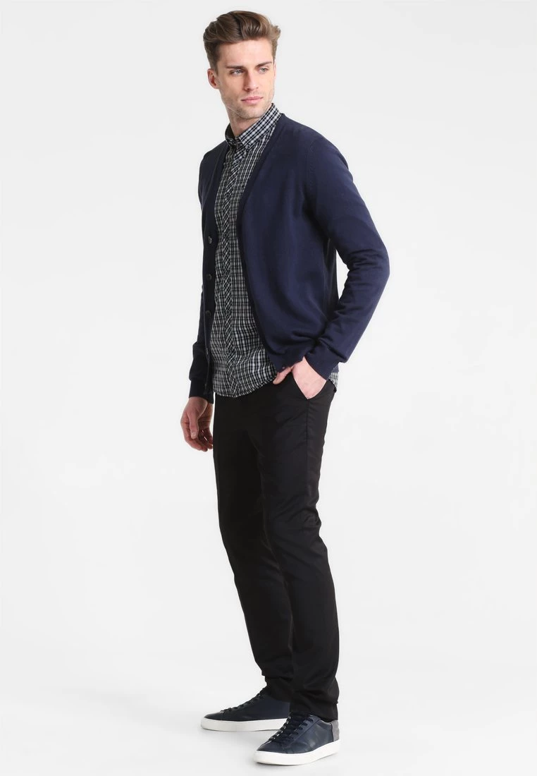 Pier One Chaqueta De Punto - Dark Blue, Hombre - Imagen 2