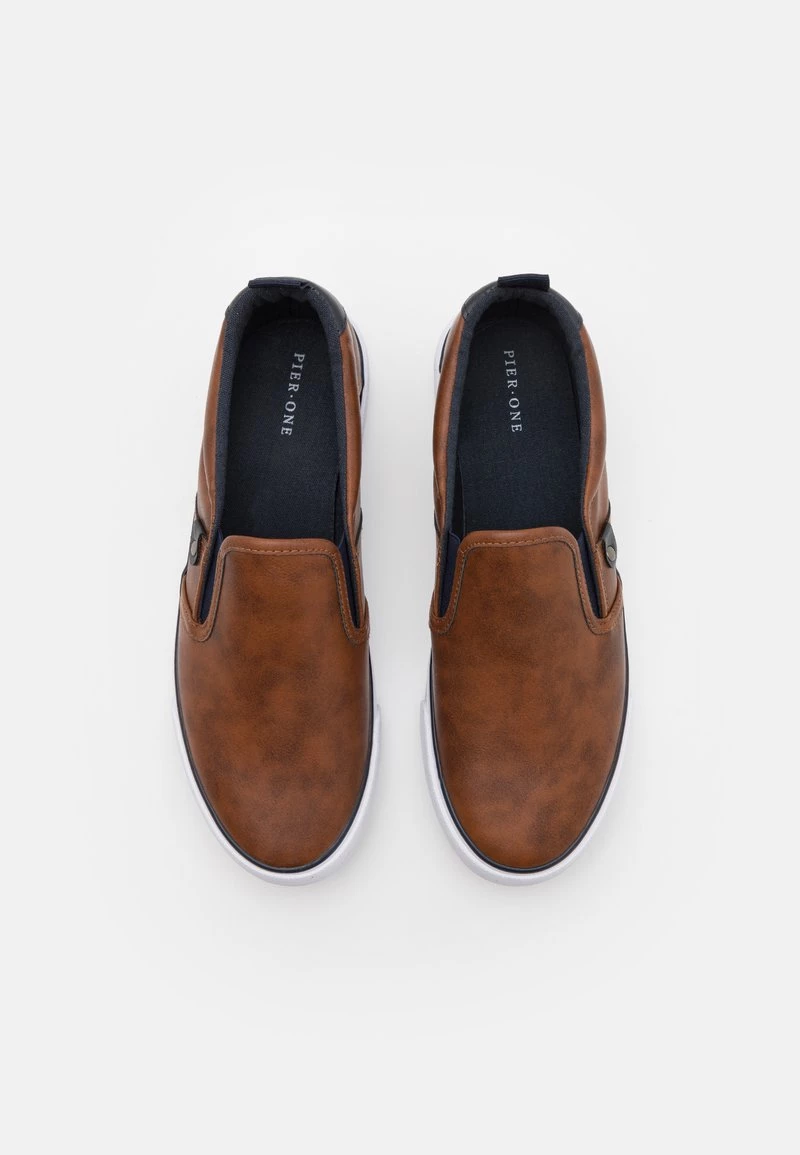 Pier One Unisexo UNISEX - Zapatillas - Cognac - Imagen 4