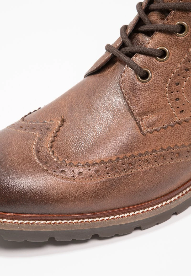 Pier One Hombre Botines Con Cordones - Cognac - Imagen 6