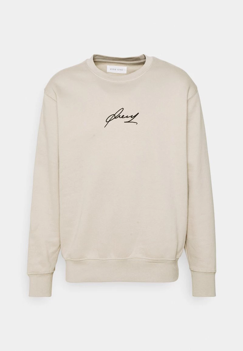 Pier One Hombre Sudadera - Tan - Imagen 4