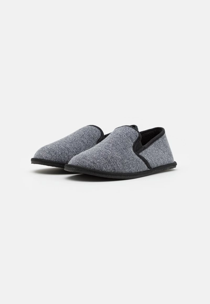 Pier One Unisexo UNISEX - Pantuflas - Dark Grey - Imagen 2