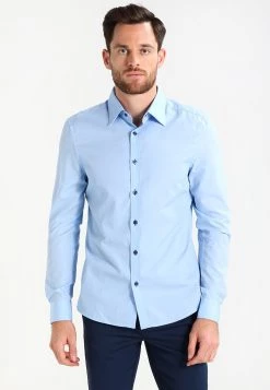 Pier One Camisa - Light Blue/blue, Hombre
