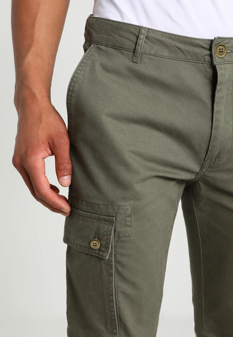 Pier One Hombre Pantalones Cargo - Olive - Imagen 4