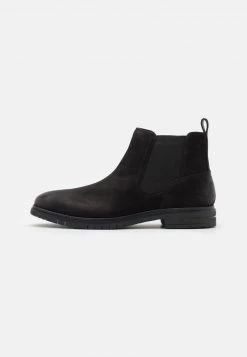 Pier One Hombre LEATHER - Botines - Black