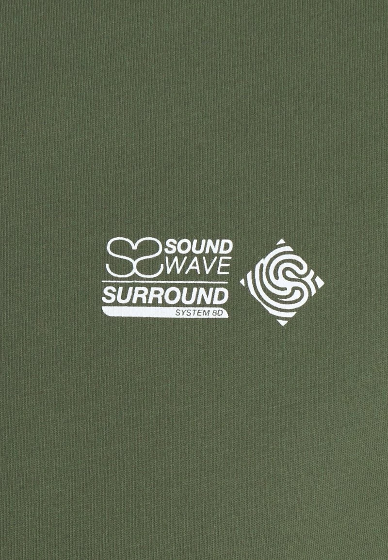 Pier One Hombre Camiseta Estampada - Olive - Imagen 8