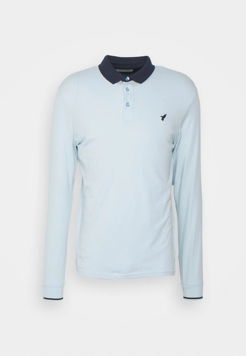 Pier One Hombre MUSCLE FIT - Polo - Light Blue - Imagen 5