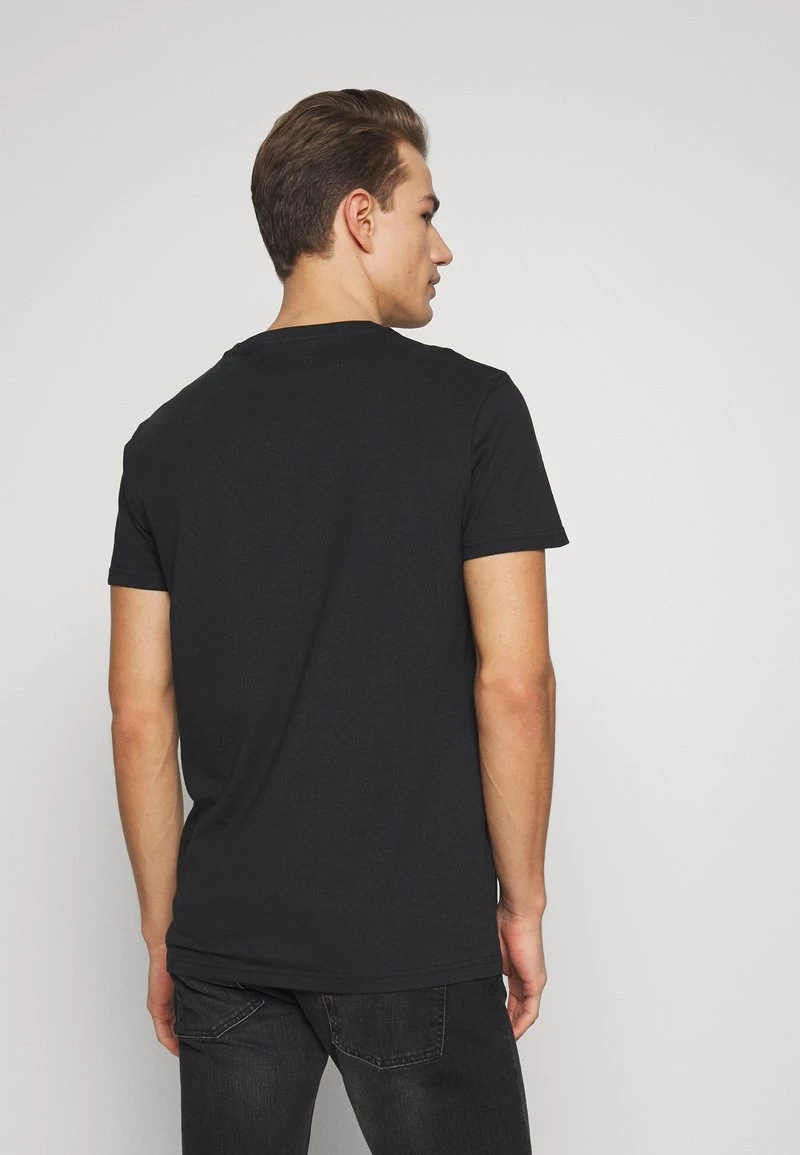 Pier One Hombre Camiseta Básica - Black - Imagen 3