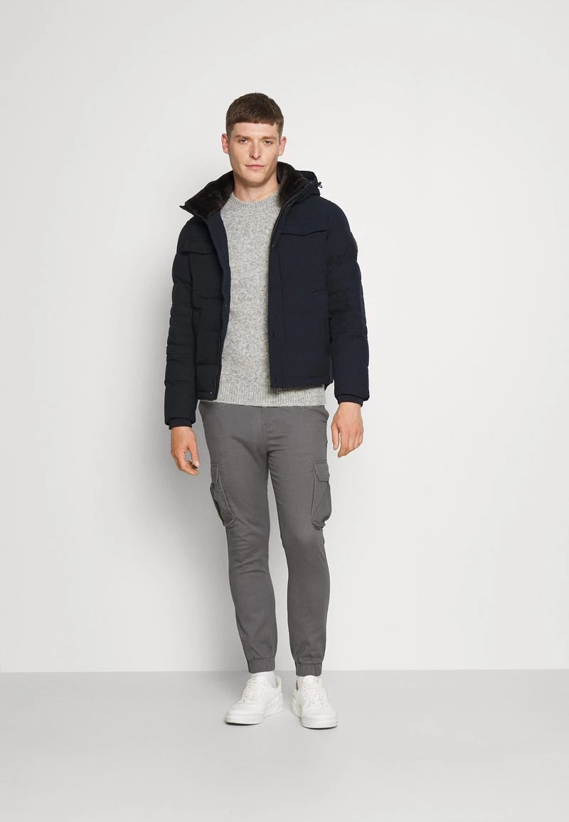 Pier One Hombre Pantalones Cargo - Dark Grey - Imagen 2