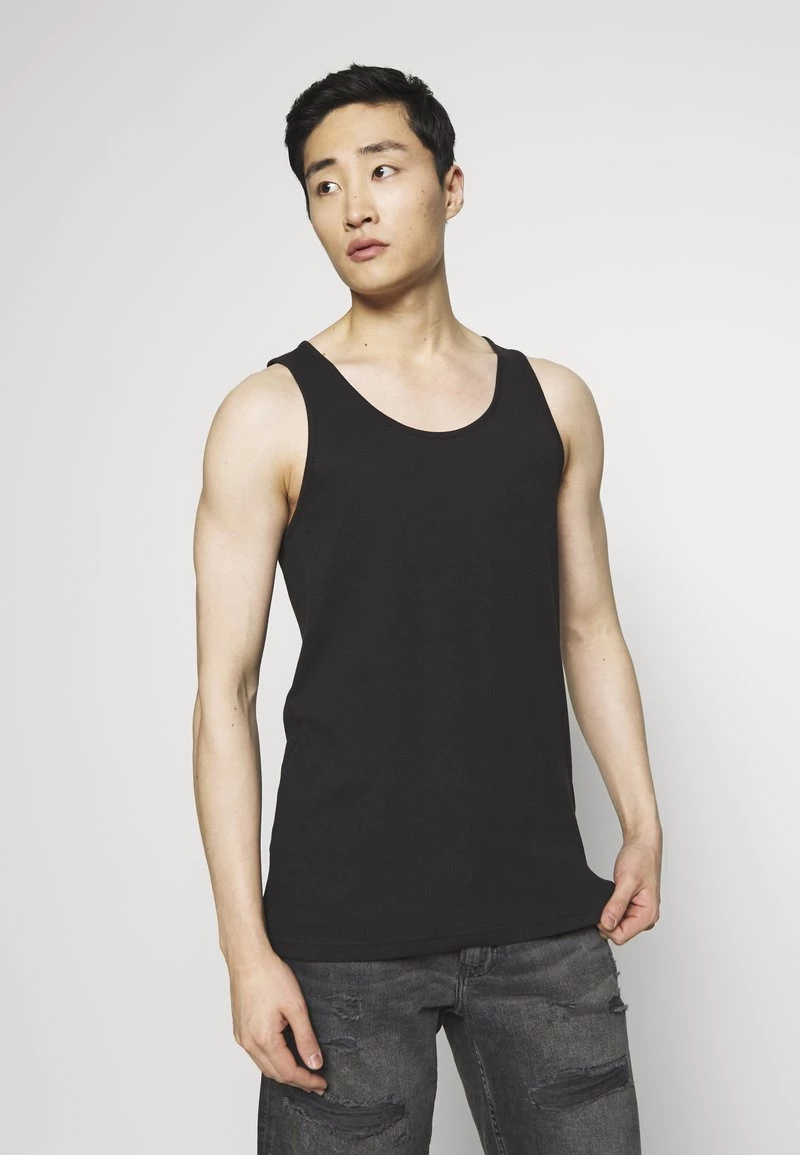 Pier One Hombre 3 PACK - Top - White/black - Imagen 3