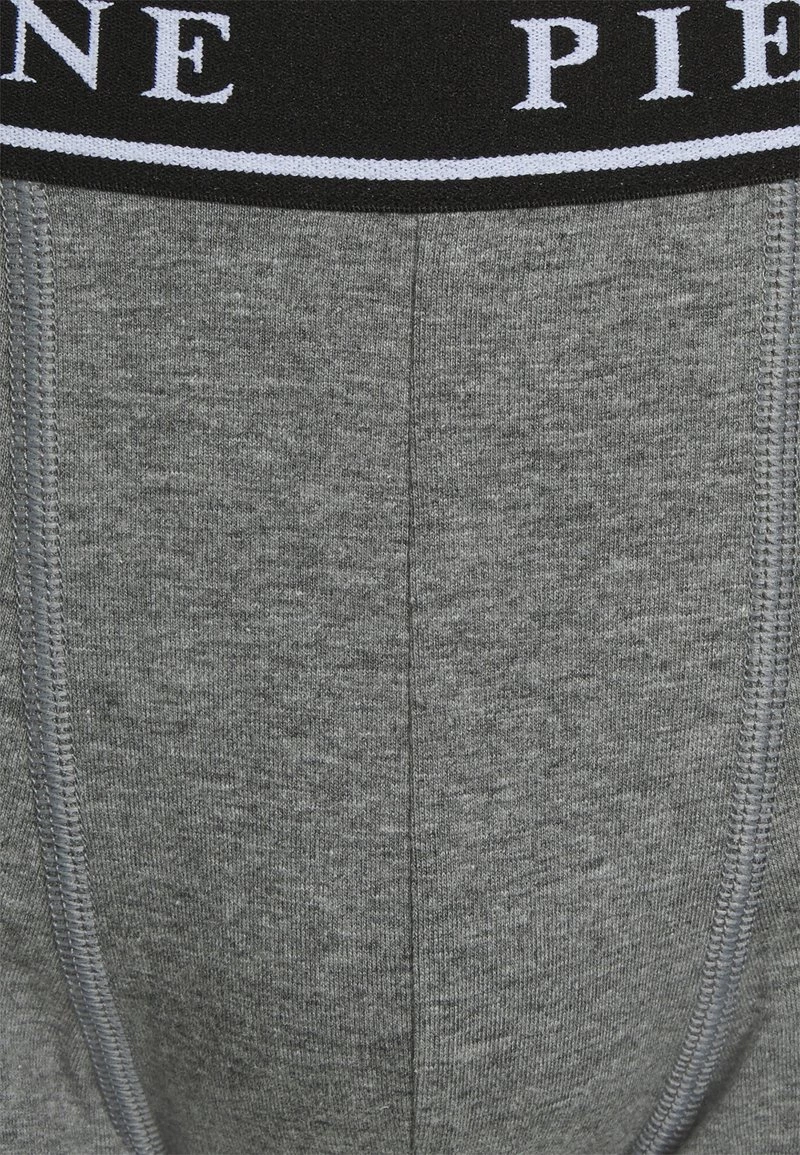 Pier One 5 PACK - Culotte - Black/mottled Dark Grey, Hombre - Imagen 4