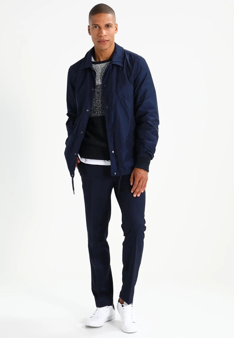 Pier One Hombre Jersey De Punto - Mottled Dark Blue - Imagen 2