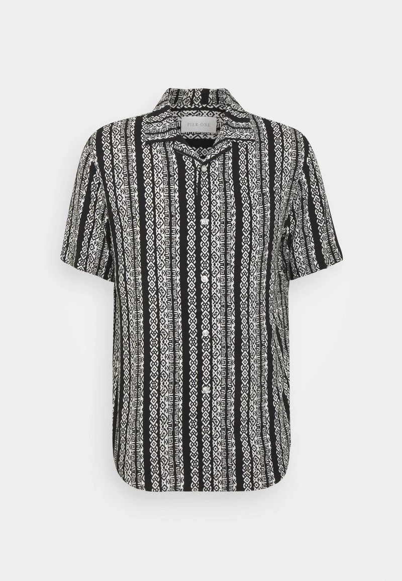 Pier One Hombre Camisa - Black - Imagen 6