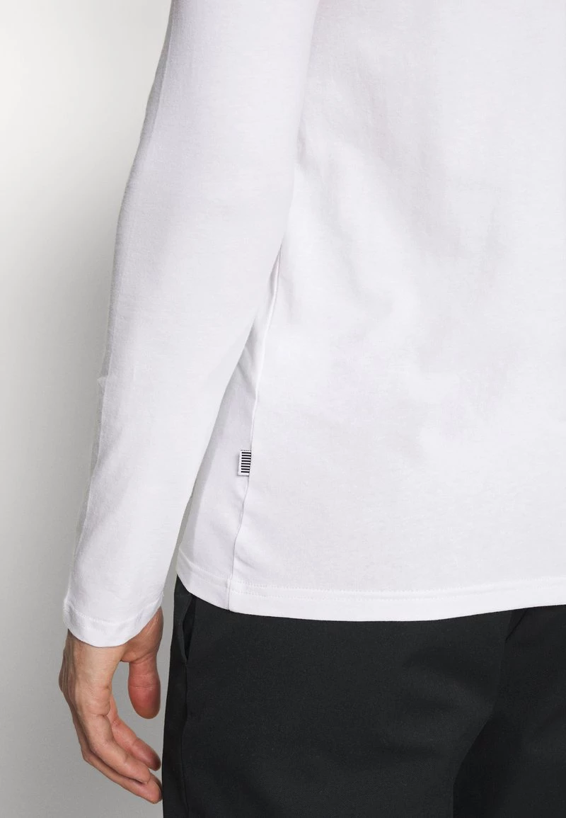 Pier One Hombre 2 PACK - Camiseta De Manga Larga - White/black - Imagen 7