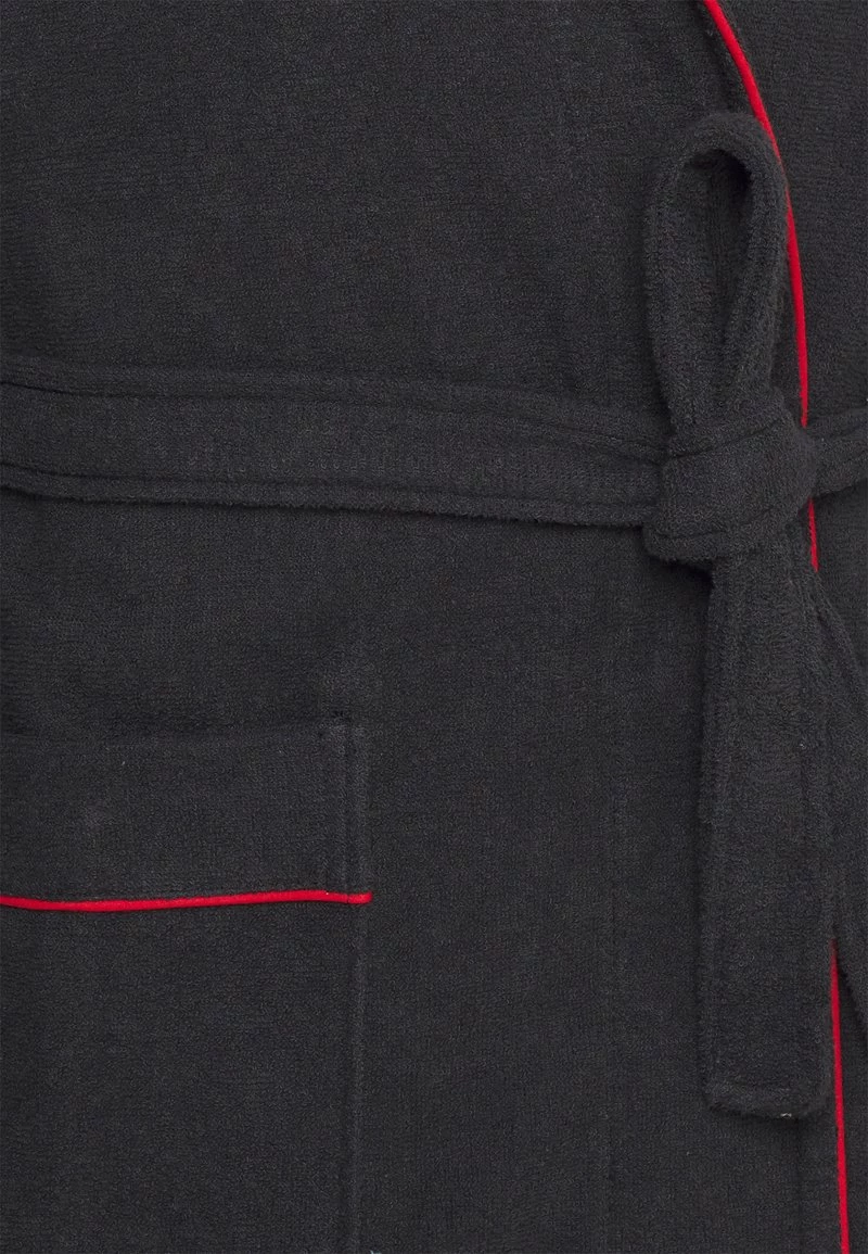 Pier One Hombre Albornoz - Black/red - Imagen 3