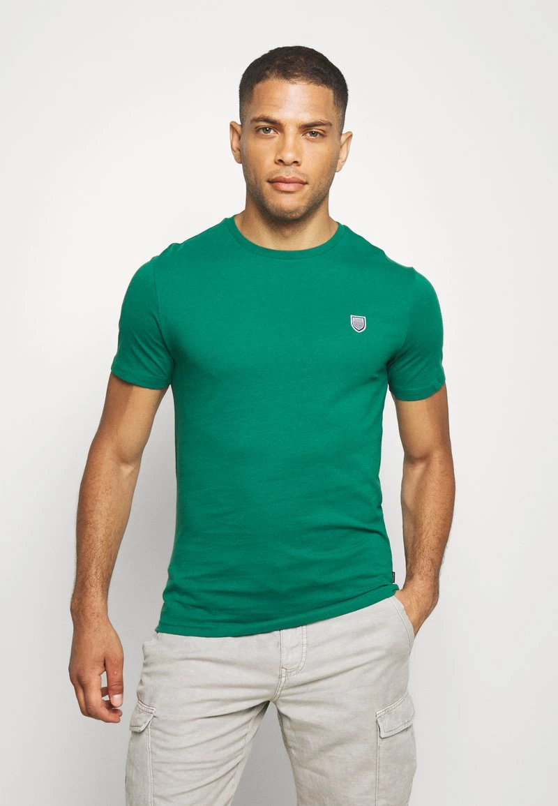Pier One Hombre Camiseta Básica - Dark Green - Imagen 4