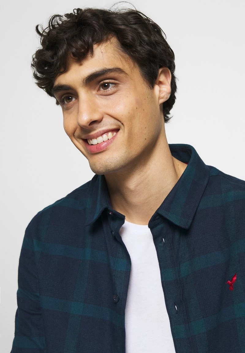 Pier One Hombre Camisa - Dark Blue/teal - Imagen 5