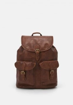 Pier One Unisexo UNISEX - Mochila - Dark Brown