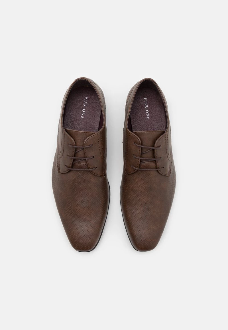 Pier One Hombre Zapatos De Vestir - Brown - Imagen 4