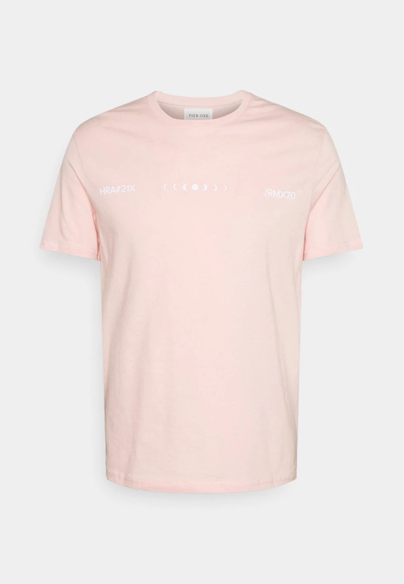 Pier One Hombre Camiseta Estampada - Pink - Imagen 6