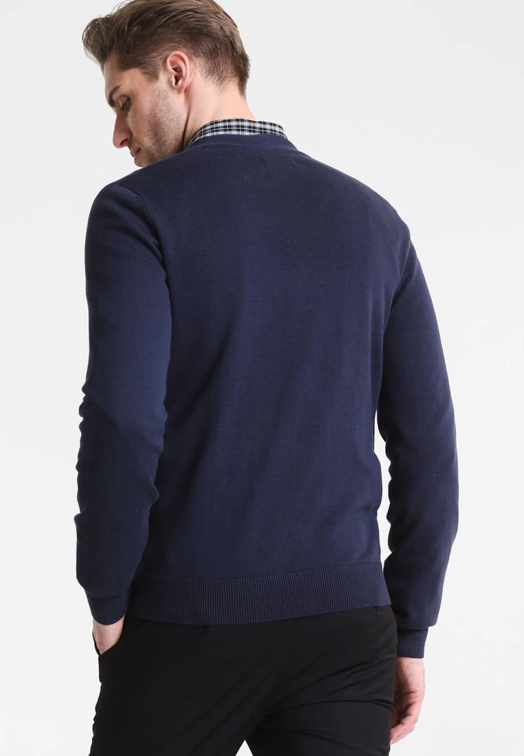 Pier One Chaqueta De Punto - Dark Blue, Hombre - Imagen 3