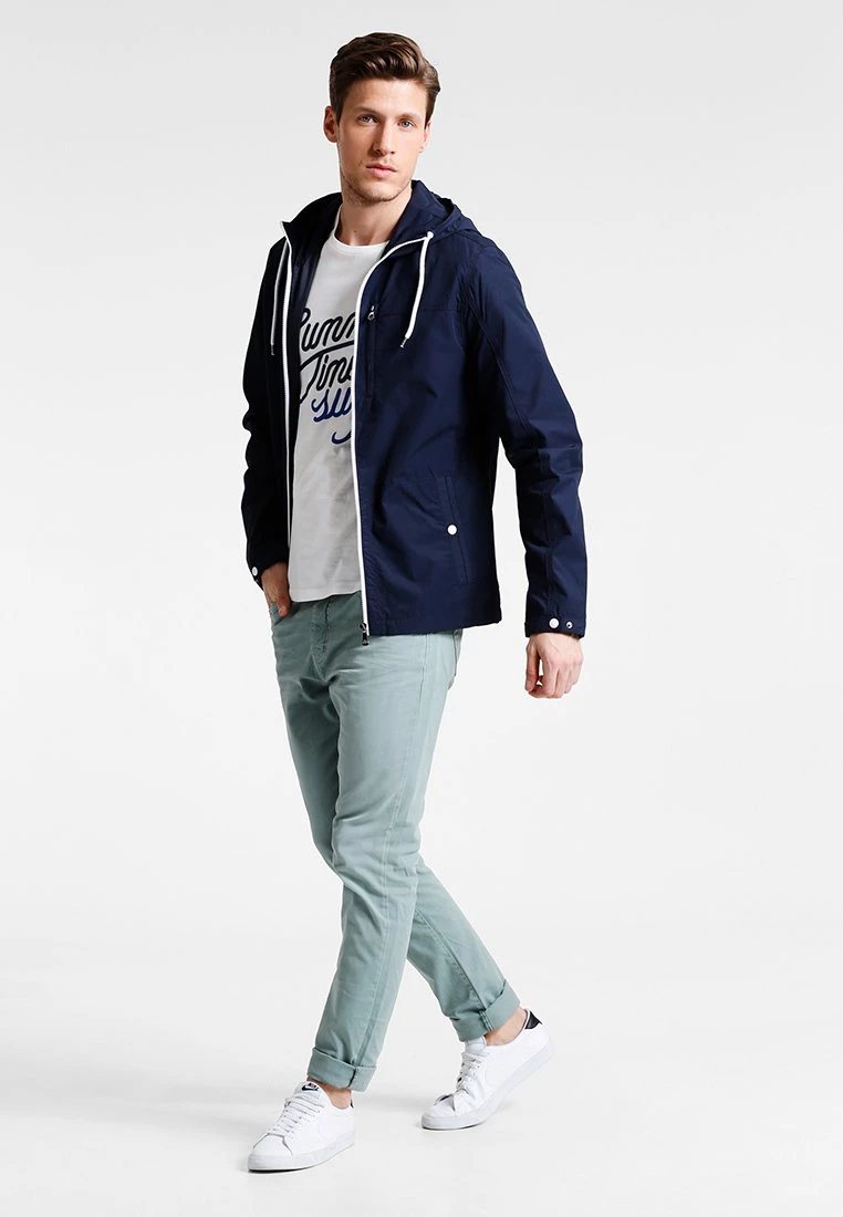 Pier One Hombre Chaqueta Fina - Dark Blue - Imagen 2