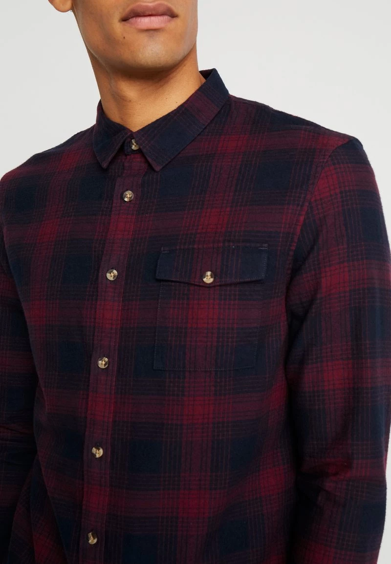 Pier One Hombre Camisa - Bordeaux - Imagen 6