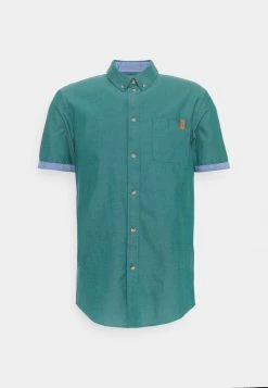 Pier One Camisa - Dark Green, Hombre
