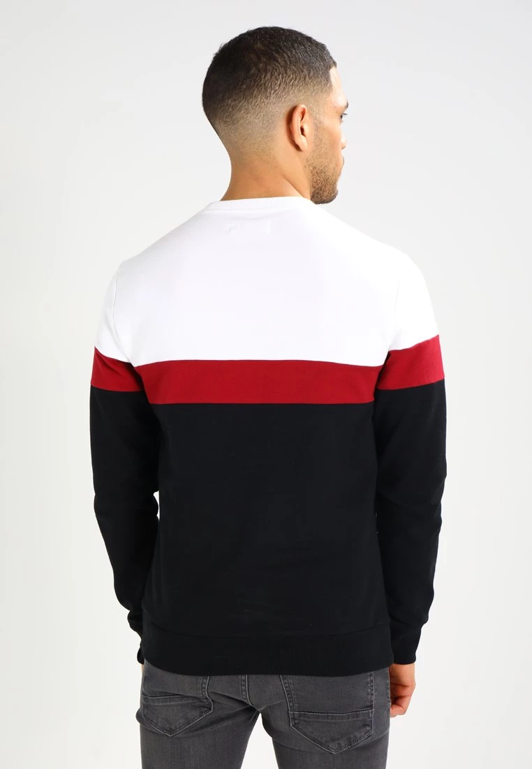 Pier One Hombre Sudadera - White/black - Imagen 3