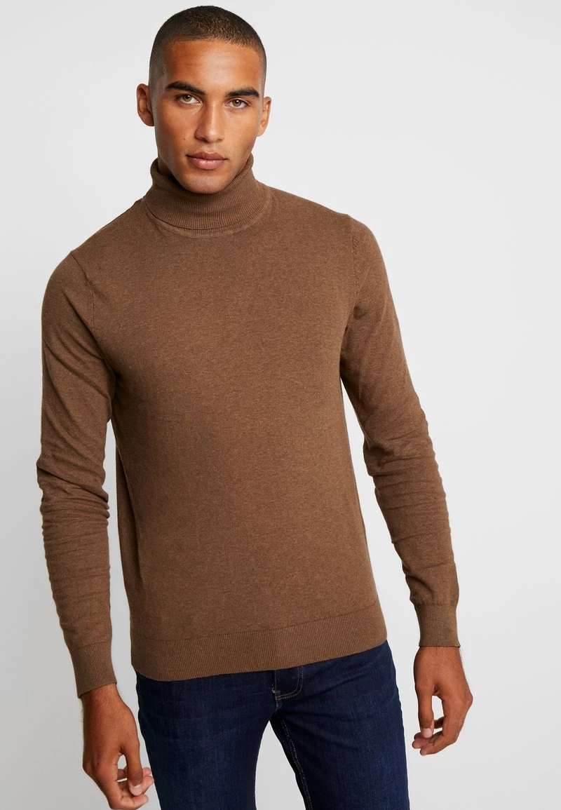 Pier One Hombre Jersey De Punto - Mottled Brown