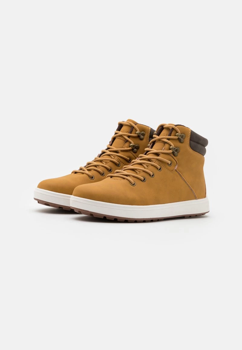 Pier One Zapatillas Altas - Camel, Hombre - Imagen 2