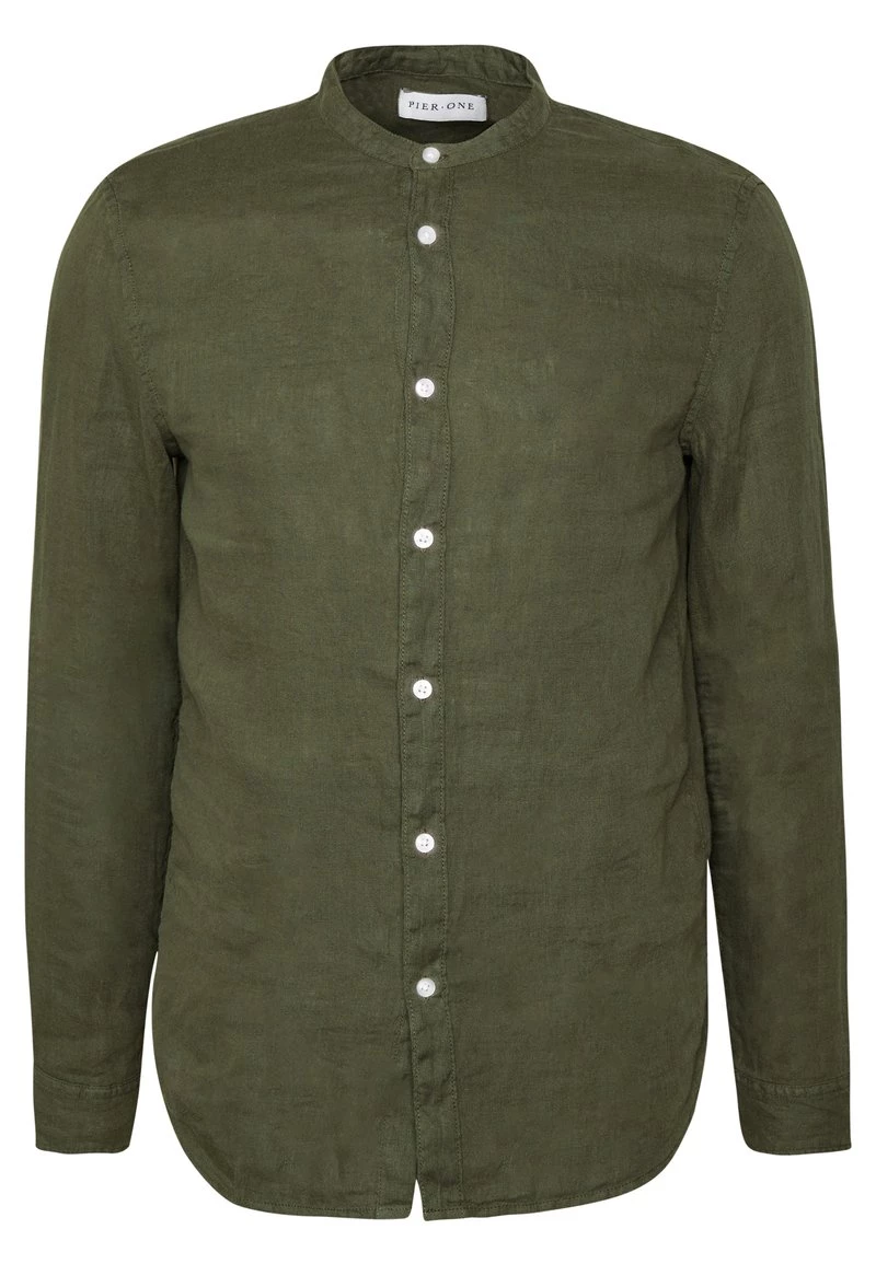 Pier One Hombre Camisa - Olive - Imagen 5