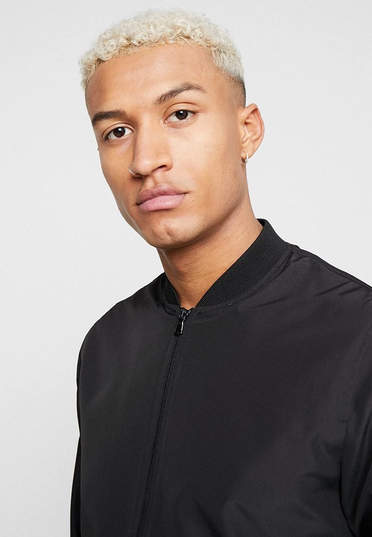 Pier One Hombre Chaquetas Bomber - Black - Imagen 4