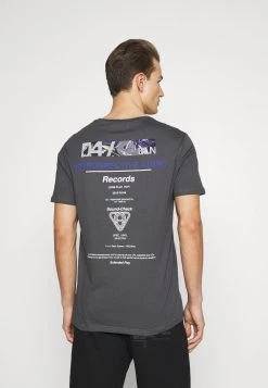 Pier One Hombre Camiseta Estampada - Dark Grey