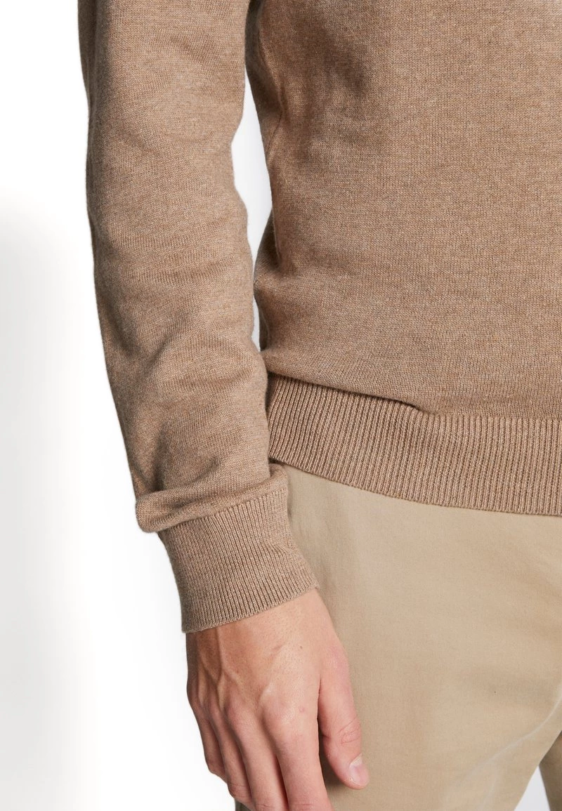Pier One Hombre Jersey De Punto - Mottled Beige - Imagen 7