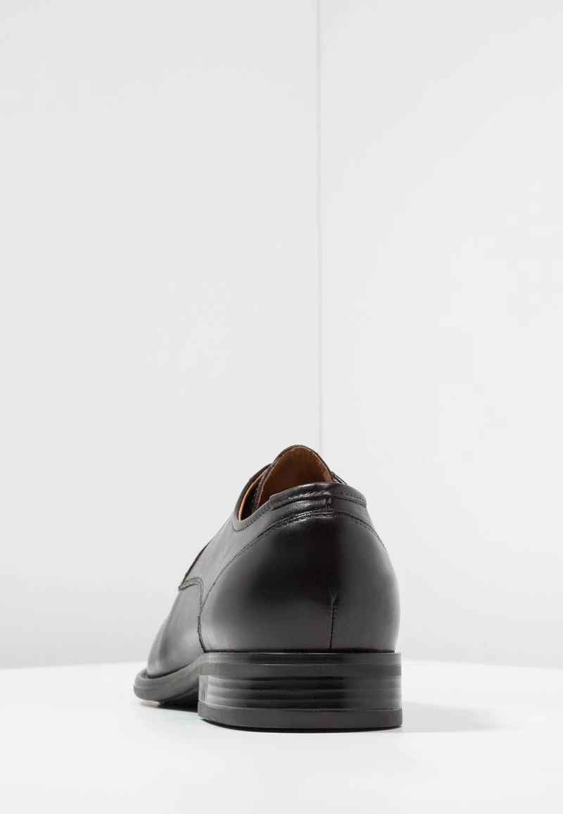 Pier One Hombre LEATHER - Zapatos Con Cordones - Black - Imagen 7