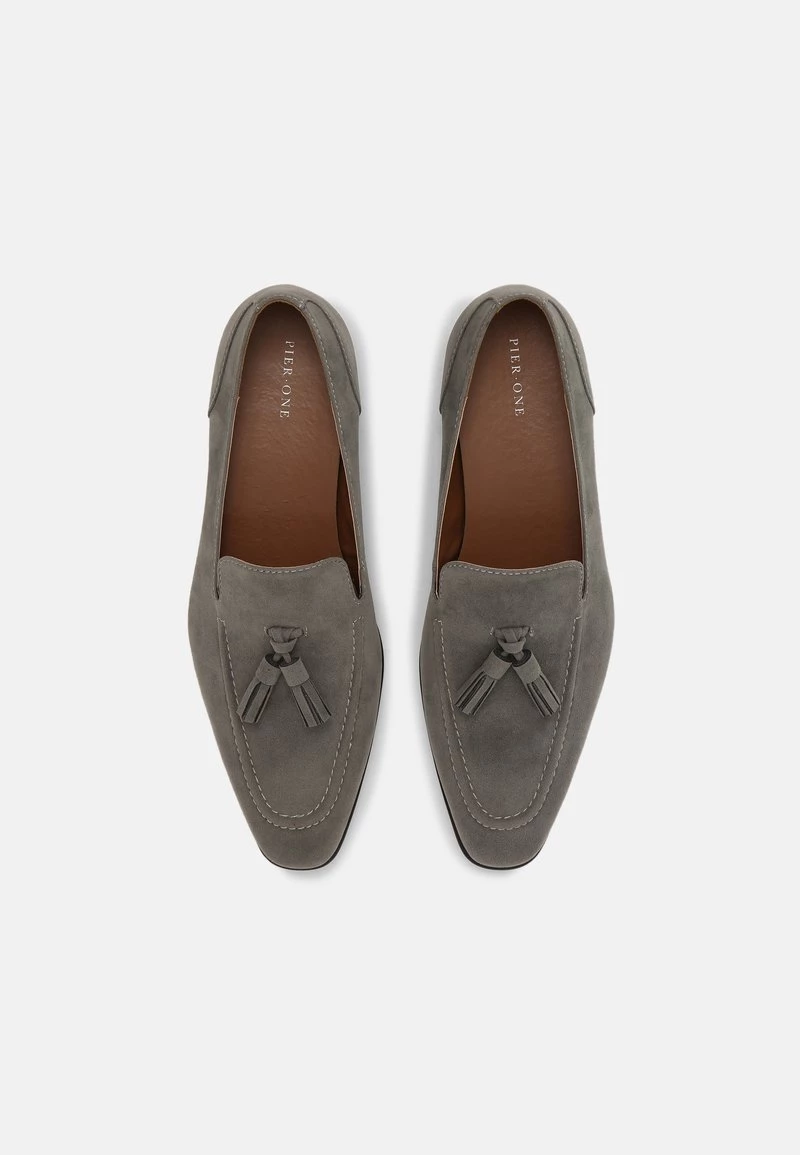 Pier One Hombre Mocasines - Grey - Imagen 4