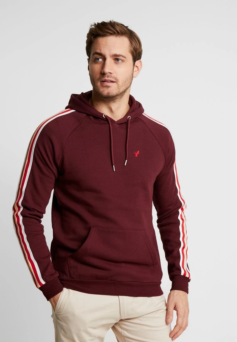 Pier One Hombre Jersey Con Capucha - Bordeaux