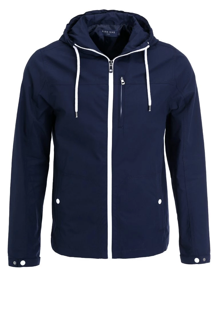 Pier One Hombre Chaqueta Fina - Dark Blue - Imagen 6