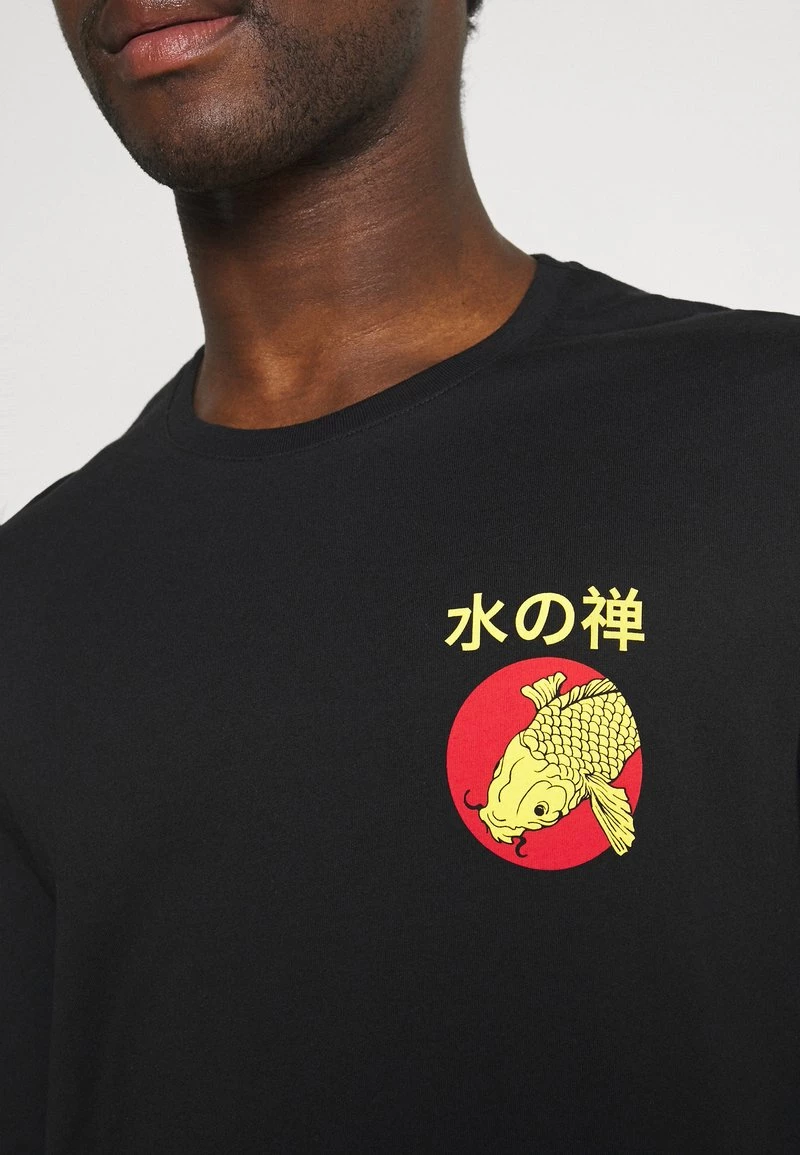 Pier One Hombre Camiseta De Manga Larga - Black - Imagen 5