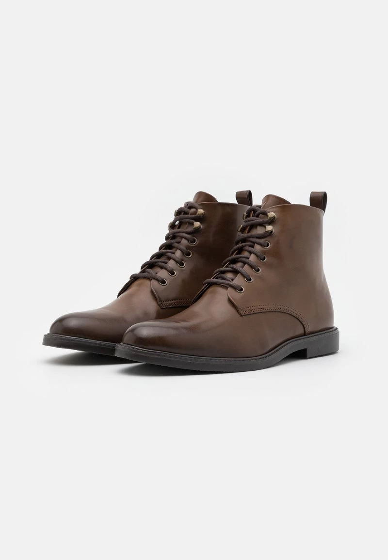 Pier One Hombre Botines Con Cordones - Cognac - Imagen 2