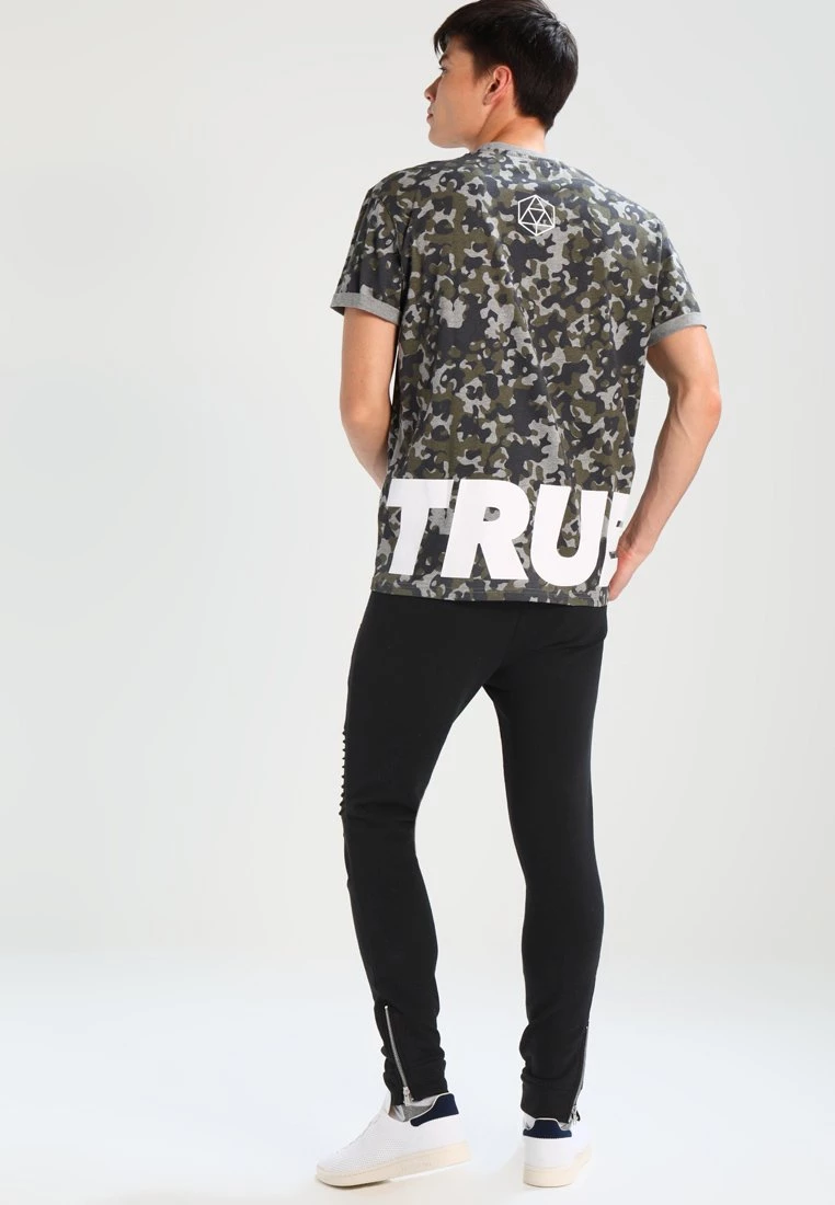 Pier One Hombre BIKER JOGGER - Pantalones Deportivos - Black - Imagen 3