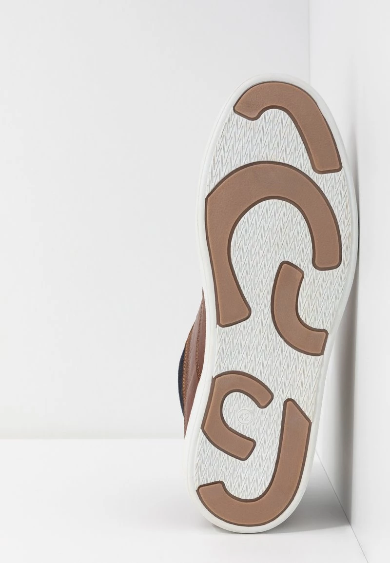 Pier One Hombre Zapatillas Altas - Cognac - Imagen 5