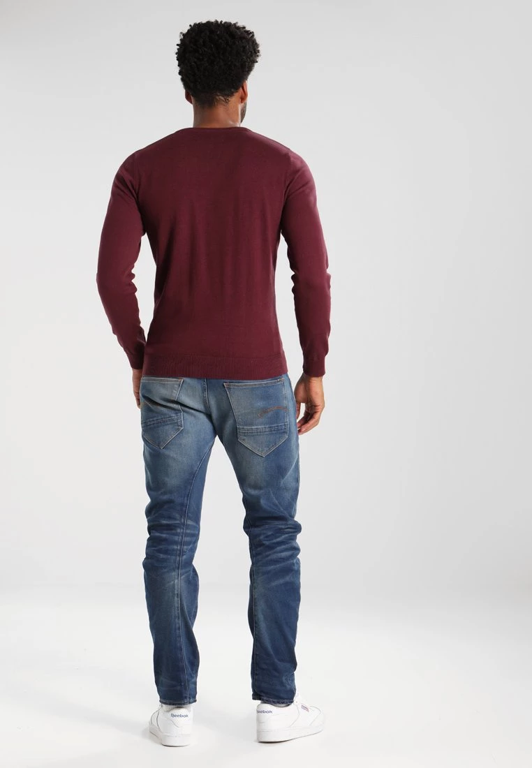 Pier One Hombre Jersey De Punto - Bordeaux - Imagen 3