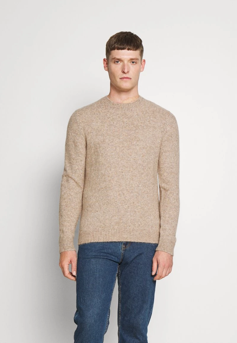 Pier One Hombre Jersey De Punto - Mottled Beige