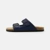 Pier One Hombre UNISEX - Pantuflas - Dark Blue