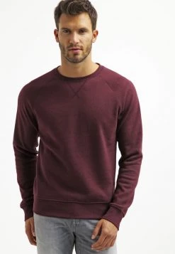 Pier One Hombre Sudadera - Bordeaux Melange