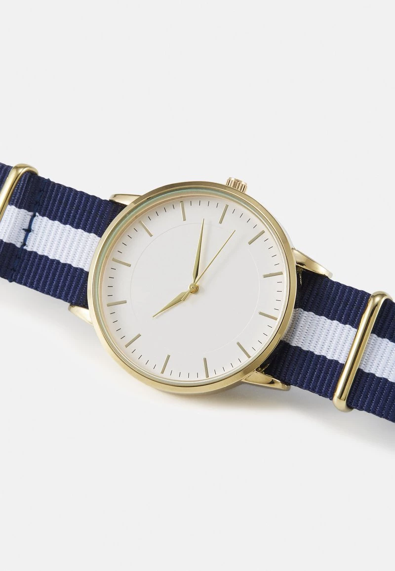Pier One Unisexo UNISEX - Reloj - Gold/blue/white - Imagen 2