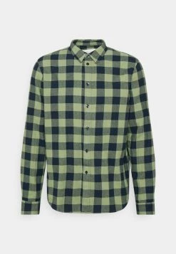 Pier One Hombre Camisa - Dark Blue/green