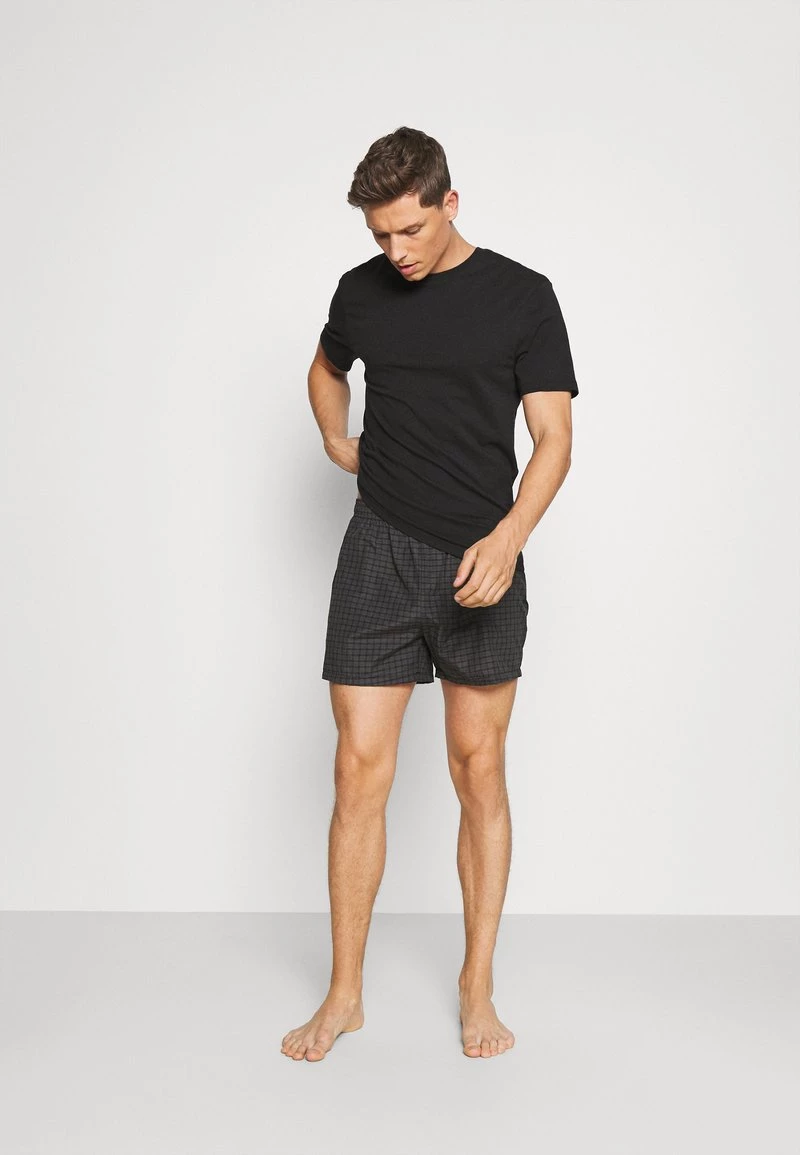 Pier One Hombre Pijama - Black/dark Grey - Imagen 2