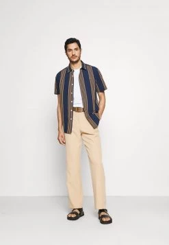 Pier One Hombre 5 PACK - Camiseta Básica - White/black/bordeaux